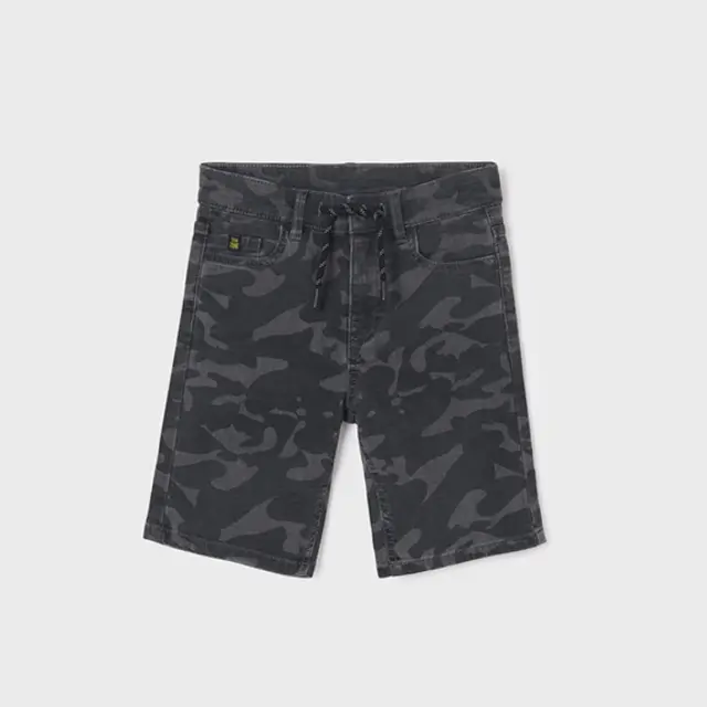 Junior 10 έως 18 ετών Βερμούδα μαλακή denim παραλλαγή γκρι - 16Ε 3