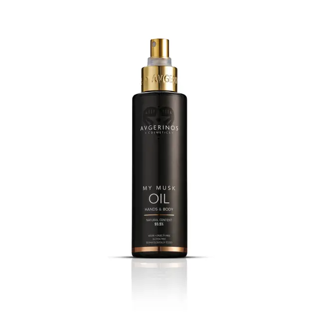 AVGERINOS COSMETICS My Musk Hands & Body Oil Πολυχρηστικό Λάδι Μαλλιών & Σώματος 150ml