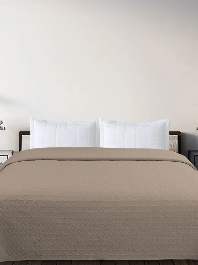 Κουβερλί Solar Beige King Size (240x250) Sunshine