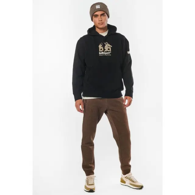 Body Action Loose Fit Sweatshirt (063217-01-Black) - Μαύρο 2