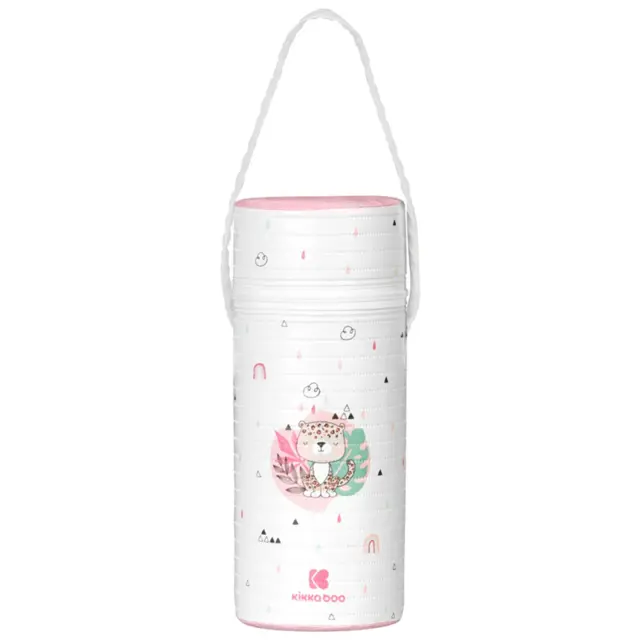 Kikka Boo Μονό Θερμός για Μπιμπερό Savanna Pink 31303040099 2