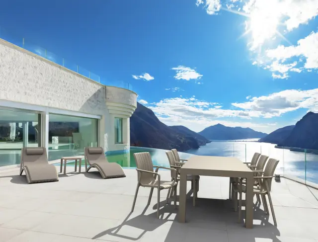 Τραπέζι VEGAS Dove Grey PP 100x180/220x75cm 3