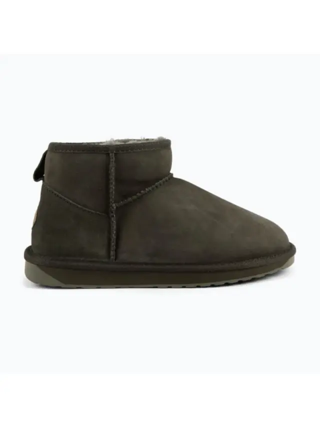 Emu Μποτάκια Γυναικείο δέρμα Πράσινο EMU/10937 D/OLIVE 3