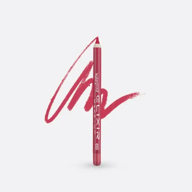 Elixir Waterproof Lip Liner 033-Metallic Coral