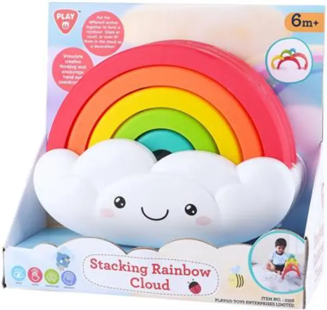 Playgo Stacking Rainbow Cloud 2