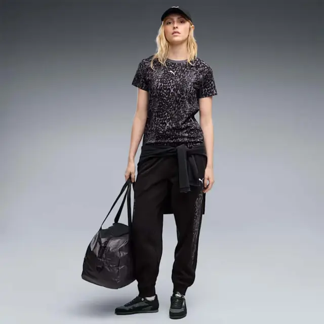 Puma Women's Graphics Animal Standard Allover Print Tee Μπλε Σκούρο 695777-35 (Puma) 3