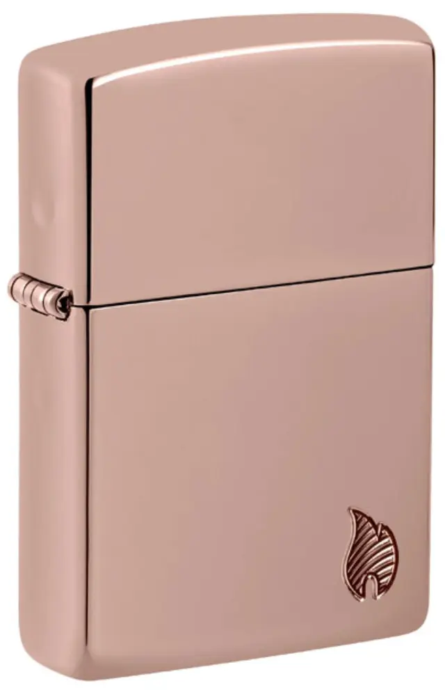 ZIPPO Αναπτήρας - Armor® High Polish Rose Gold Flame (46401)