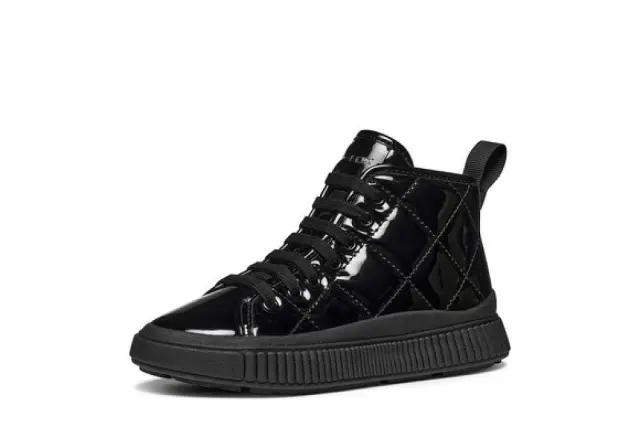 Παιδικά Παπούτσια Geox Laquinny για Κορίτσια Black (Μεγέθη 28-36) ΜΑΥΡΟ 2