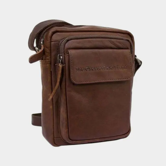 Τσαντάκι Χιαστί Chesterfield C48.071401 Καφέ - One Size