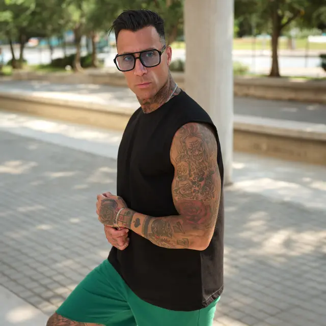 Αμάνικο Noshame® Μαύρο - 182547 - XXL