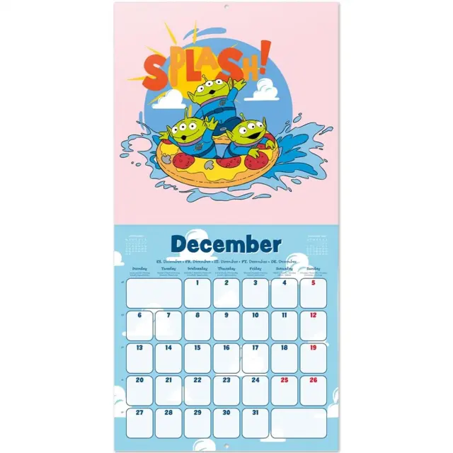 HMEΡΟΛΟΓΙΟ ΤΟΙΧΟΥ DISNEY PIXAR TOY STORY 2027 30X30 CALENDAR CP27011 3