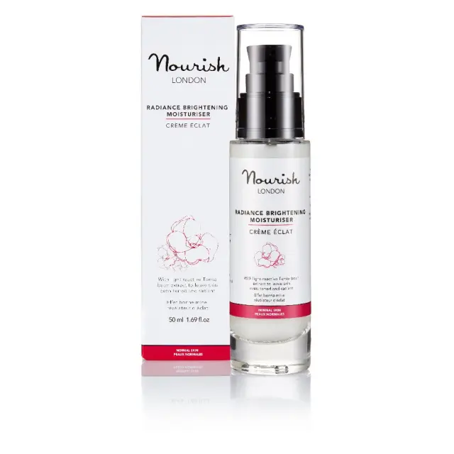 Nourish London Radiance Brightening Moisturiser – Βιολογική Ενυδατική Κρέμα Προσώπου Για Λάμψη & Ομοιομορφία