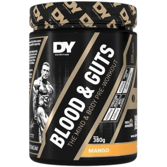 Dorian Yates Blood & Guts 380gr Mango