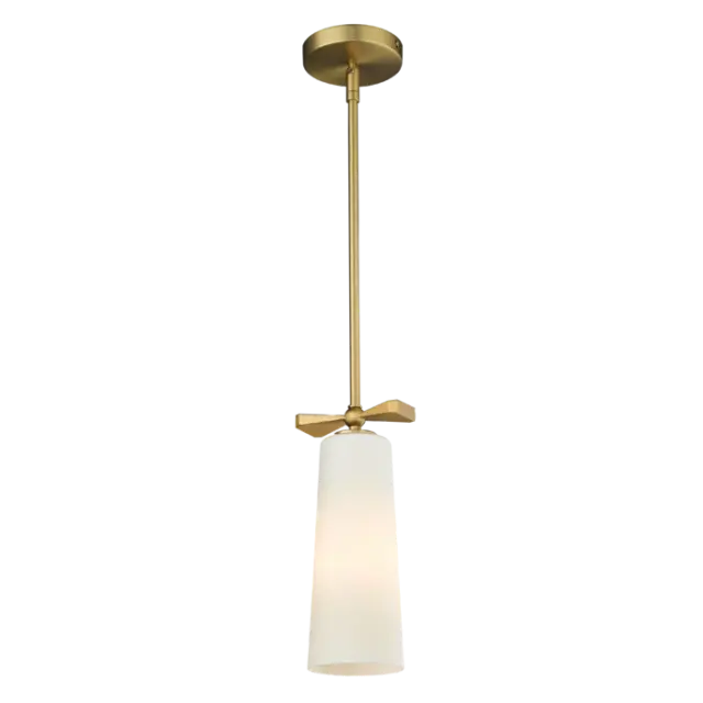 Κρεμαστό Φωτιστικό BOW P01138BR Ορείχαλκος | Design Magda Fornal