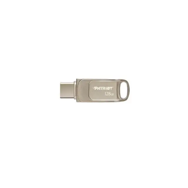 Patriot Memory Tab T560 128GB USB flash drive Dual USB 120MB/s (PS128GT560DS5D) Silver