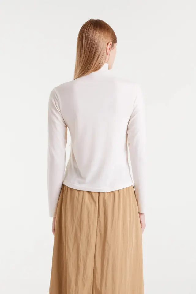 COMPANIA FANTASTICA BLOUSE (53C/11057 ECRU) - L 3
