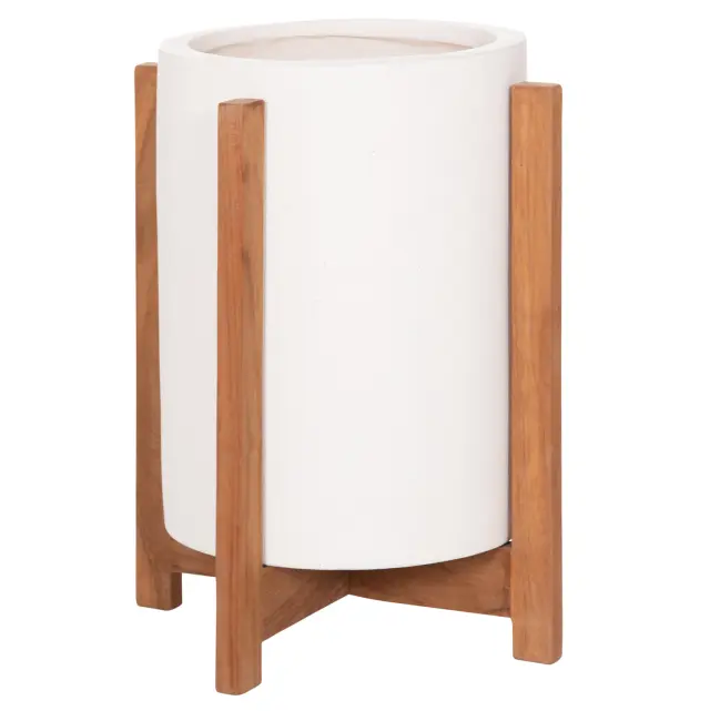 ΓΛΑΣΤΡΑ ΕΣΩΤ.ΧΩΡΟΥ FB94682.02S FIBER CEMENT ΛΕΥΚΟ-TEAK ΒΑΣΗ Φ33x42Υεκ