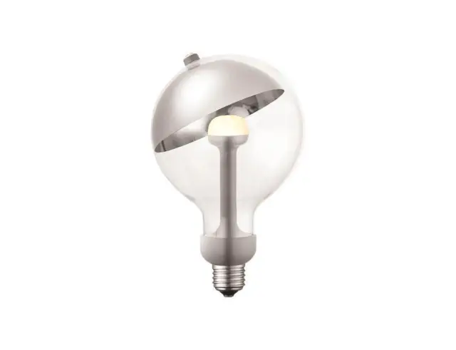 Λάμπα LED G120 Eurolamp (147-81890) για ντουί E27, 5.5W, 2700Κ, Θερμό Λευκό147-81890