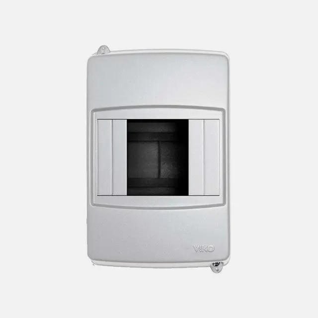 Surface Mounted MCB Box White Surface Mounted MCB Box 3-4 Gang