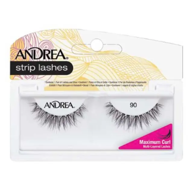 Andrea Βλεφαρίδες Curl | Απόχρωση 90 Black
