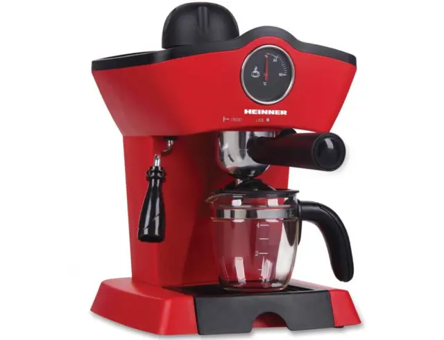 Καφετιέρα Espresso Heinner Retro Effect HEM-200RD με ισχύ 800W και πίεση 3.5 bar HEM-200RD 2