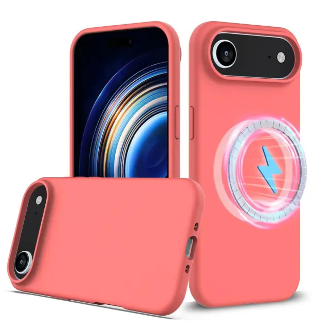MagSafe Θήκη για iPhone 17 Air-Pink Orange OEM