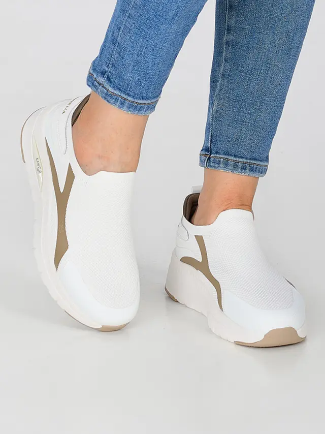 Donna Serena Sneakers Γυναικείο Άλλα Υλικά Άσπρο DSE/145672 WHITE/GREY 2