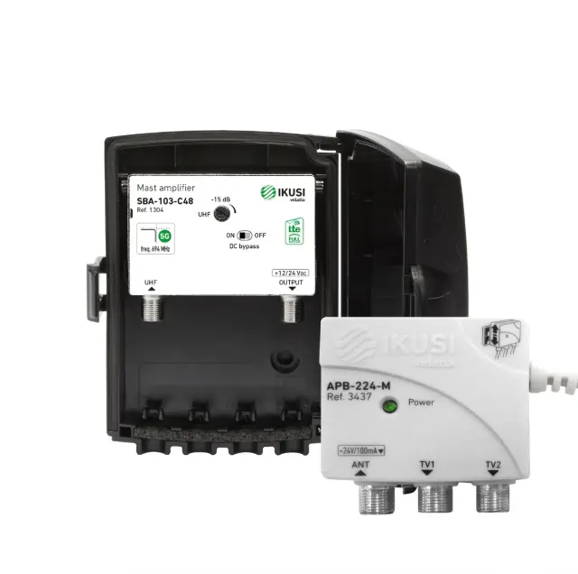 Ikusi Ενισχυτής Ιστού JSBA103-C48 UHF 35dB 09.002.0051 2