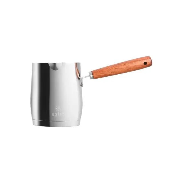 ESTIA ΜΠΡΙΚΙ ΑΝΟΞΕΙΔΩΤΟ MOKKA 223ml ΜΕ ΞΥΛΙΝΗ ΛΑΒΗ