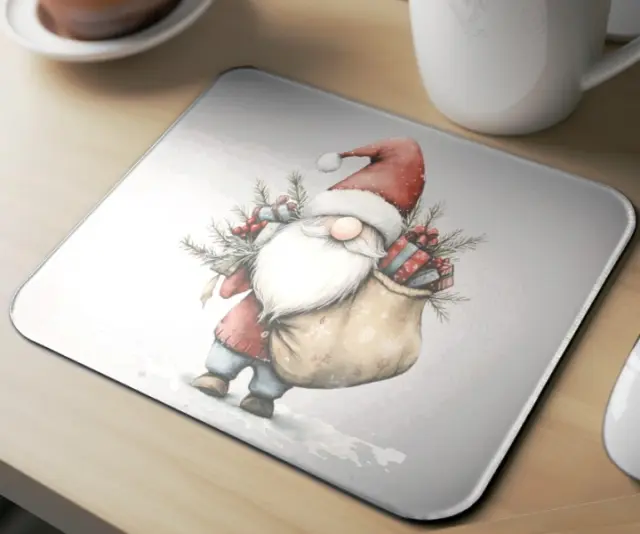 Mousepad ( Christmas Gnome 01 ) Διαστάσεις: 23cm(μήκος) x 20cm (ύψος) 2