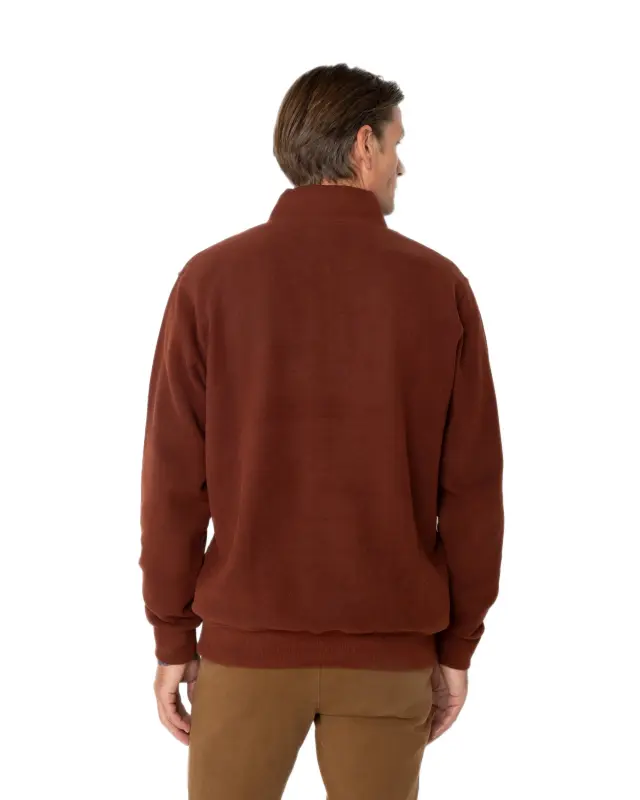 The Bostonians Big amp; Tall ανδρικό φούτερ half zip regular fit 3RO1000X-8 2
