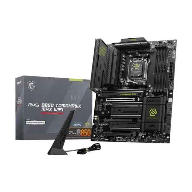 MSI Motherboard MAG B850 Tomahawk Max WiFi (7E62-002R)