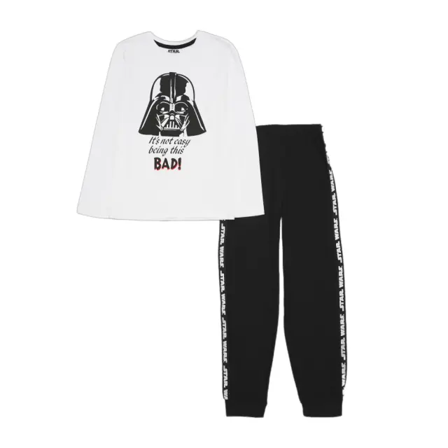 Πιτζάμα Μακρυμάνικη Star Wars White 80202630011 - 8-9 Y (134cm)
