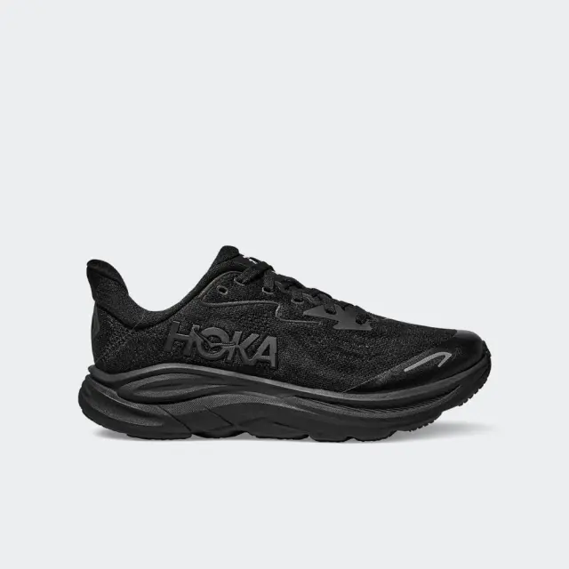 Hoka Unisex Big Kids Clifton 10 Τριπλό Μαύρο 1168860-BBLC (Hoka) - 38 ⅔