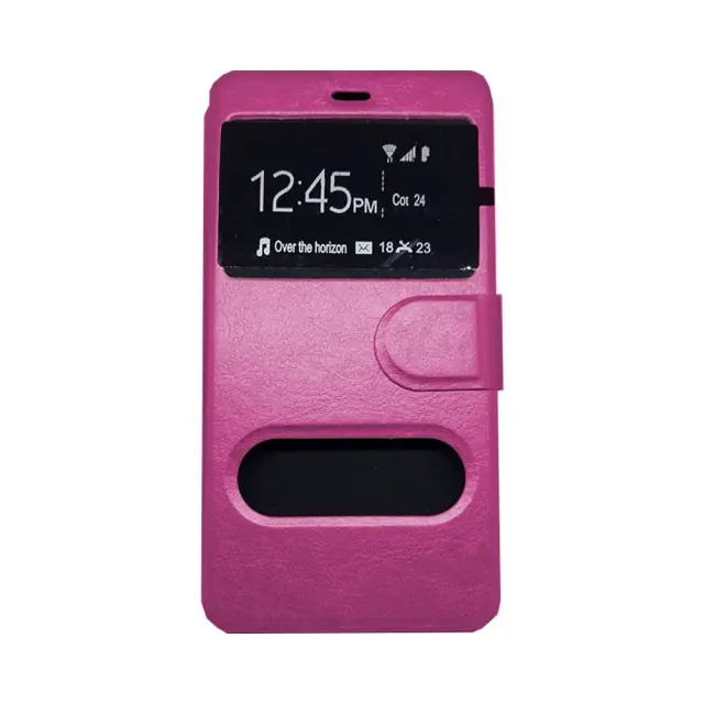 Θήκη Βιβλίο Twin View Book Case Για Nokia 5 Φούξια