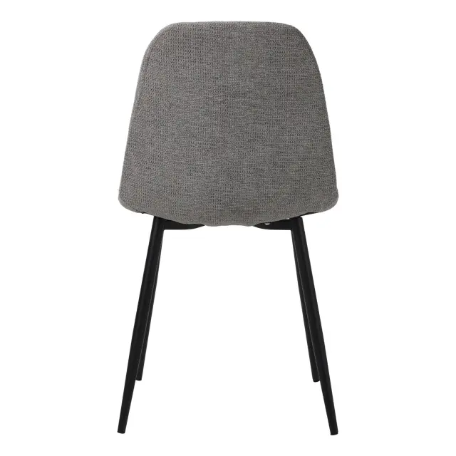 Καρέκλα Clara Unihome Γκρί/Μαύρο 55x58,5x93εκ (Σετ 4 τεμαχίων) 3