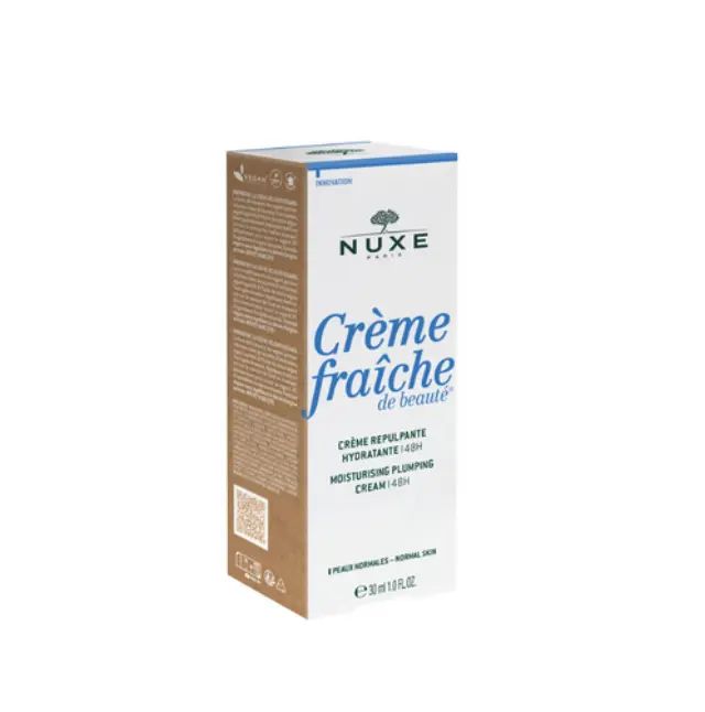 Nuxe Creme Fraiche De Beaute Moisturising Plumping 24ωρη Ενυδατική Κρέμα Προσώπου για Κανονικές Επιδερμίδες, 30ml