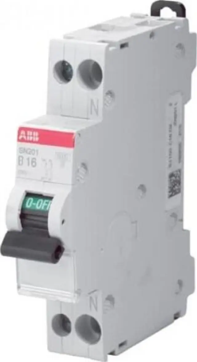 Μικροαυτόματος με διακόπτη ουδετέρου SN201L-C6 ABB 41862