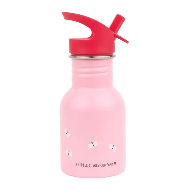 A Little Lovely Company Ανοξείδωτο Μεταλλικό Παγούρι 350ml - Happy Cherries DBSMHC111 3