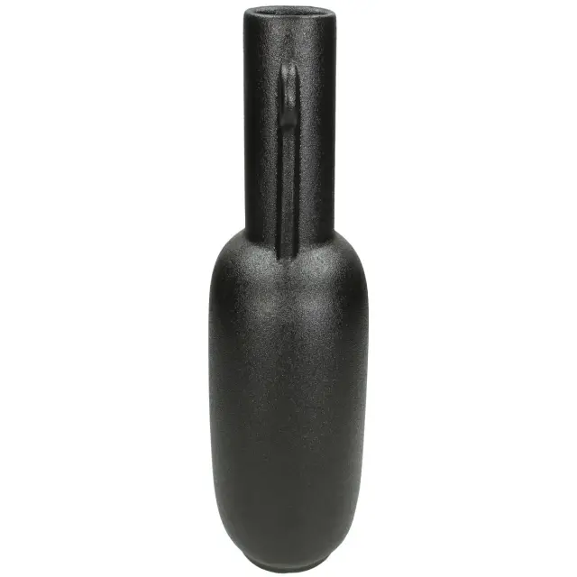 Βάζο Μαύρο Κεραμικό 13x13x33.5cm 2