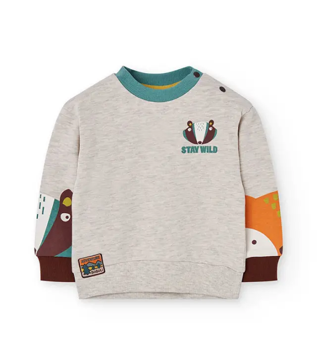 Boboli Μπλούζα φούτερ για αγόρι FALL SEASON - 3Y
