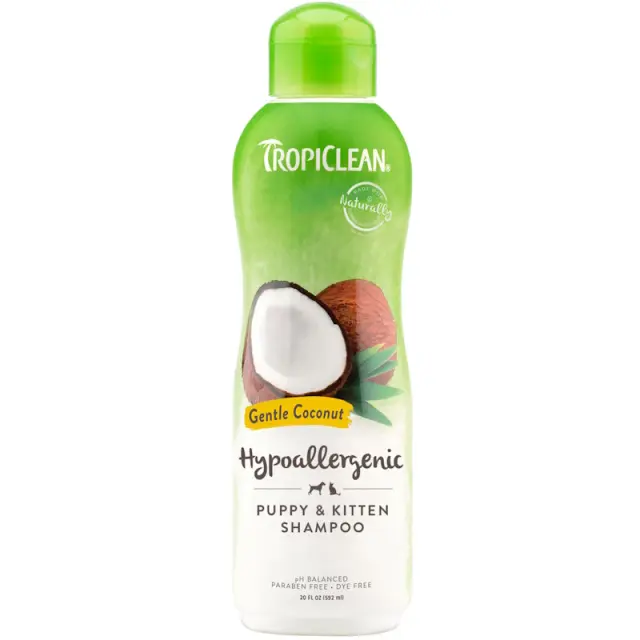 Tropiclean Tearless Hypoallergenic Σαμπουάν Για Κουτάβια & Γατάκια 592ml Μονόχρωμο