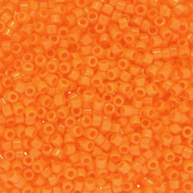 Χάντρα Miyuki Delica 11/0 - DB1133 - Opaque Mandarin ~7gr