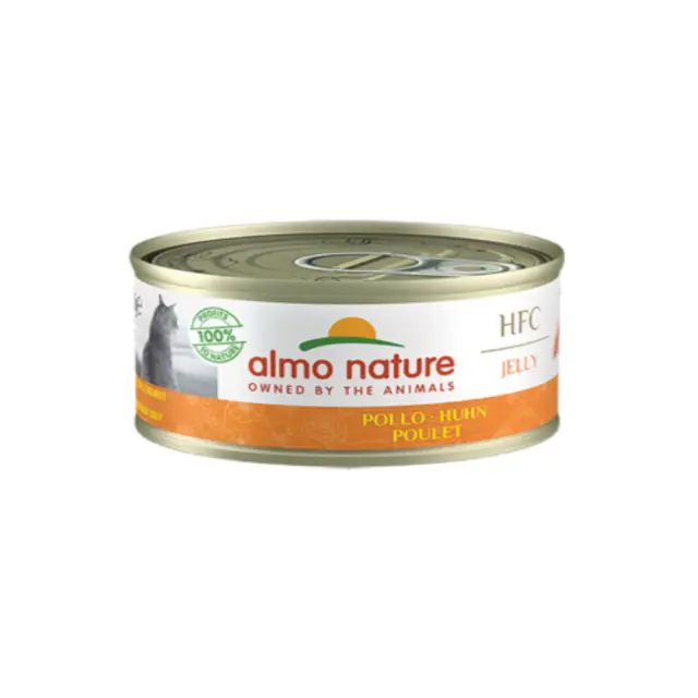 Almo Nature Cat Adult HFC Jelly Κονσέρβα Κοτόπουλο 70gr Μονόχρωμο