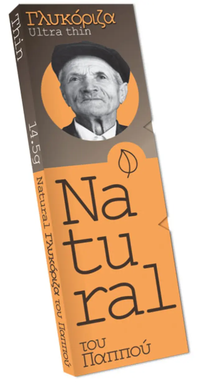 Του Παππού Χαρτάκια Natural Free Γλυκόριζα 60φ. - 47570 2