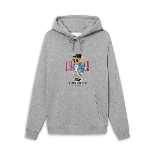 Φούτερ Noshame® Γκρι με τύπωμα - 3025066 - XXL