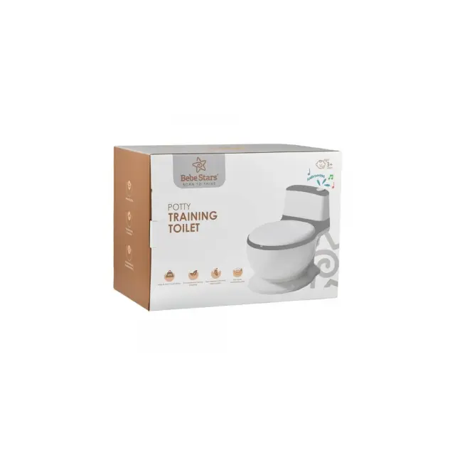 Γιογιό Bebe Stars Toilet Grey 53-186 3