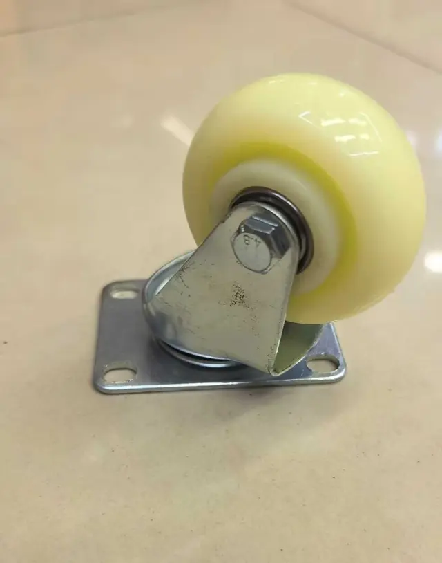 Ρόδα επίπλων περιστρεφόμενη - 75mm - 1 τεμάχιo - PP - 228618 2