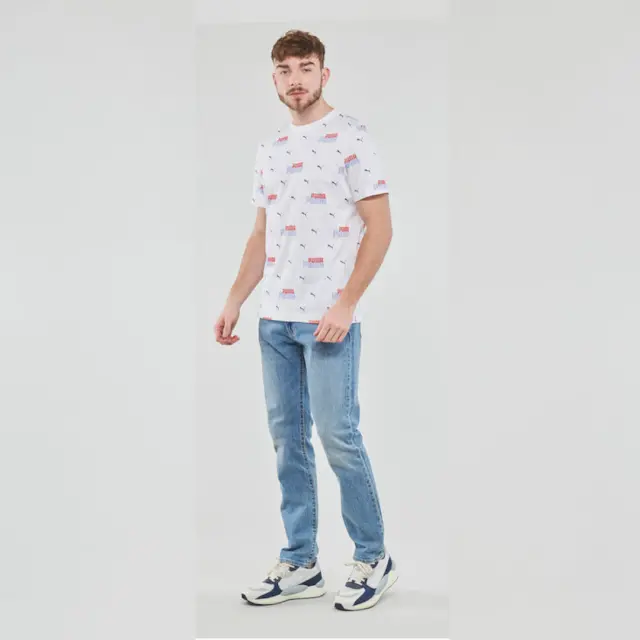 PUMA ESS+ LOGO POWER AOP TEE - XL 3