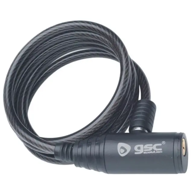 Κλειδαριά Ποδηλάτου GSC 12mm 1m Μαύρο N70524